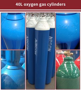 40L oxygen gas cylinders,40liter oxygen cylinders