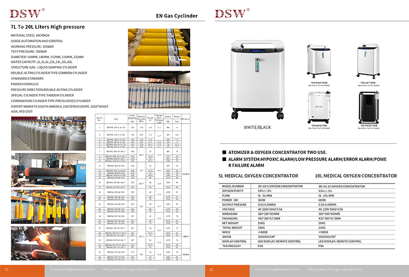 2020 Medical Oxygen Cylinders & Oxygen Concentrator Catalog 2020 Medical Oxygen Cylinders & Oxygen Concentrator Catalog