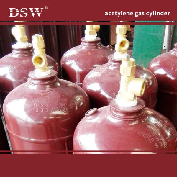 Acetylene cylinders, 40L acetylene bottles manufacturer DSW