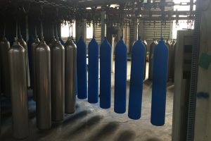 gas-cylinder-automatic-spraying-prodution-line oxygen gas cylinders exporter, oxygen gas cylinder manufacturer