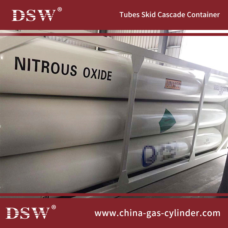 Tubes Skid Cascade Container